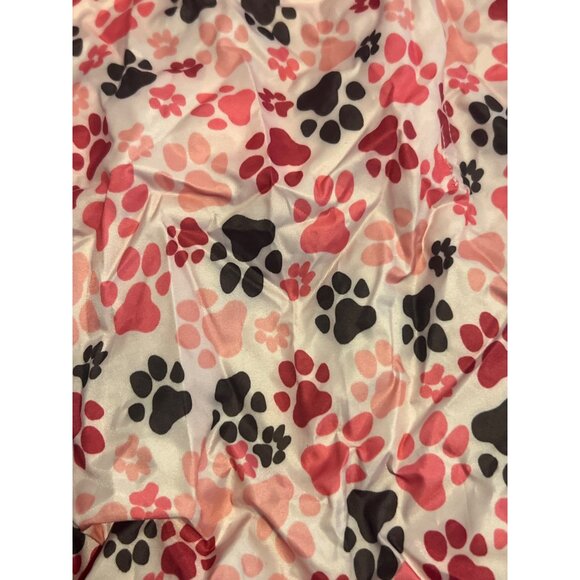 RC Pets Dog Raincoat Hood Carry Pouch Paw Print Pattern Lightweight Packable XXS - Picture 2 of 5